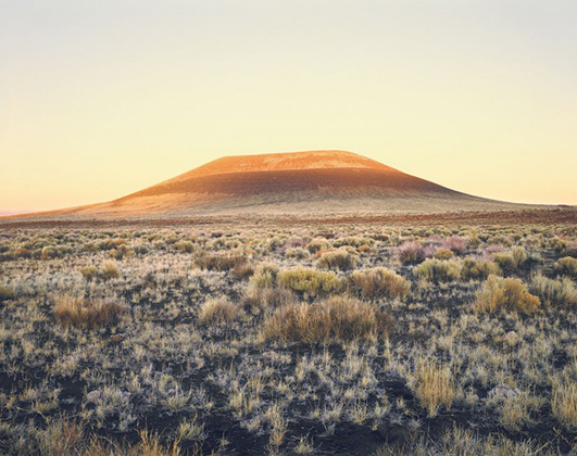 Roden Crater at sunset