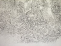 Shrine Drawing (Center Bottom Detail) (2006)