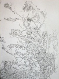 Shrine Drawing (Right Detail) (2006)