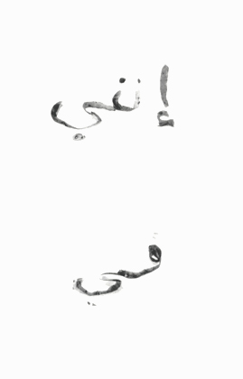 (1) Love Letter #3 (Original text in Arabic, written in potato peels)
