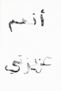 (8) Love Letter #3 (Original text in Arabic, written in potato peels)