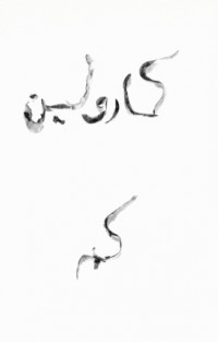 (9) Love Letter #3 (Original text in Arabic, written in potato peels)