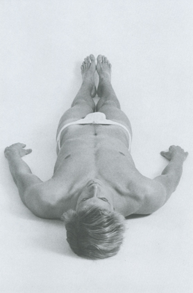 Male Lying, Excerpted from The Human Figure