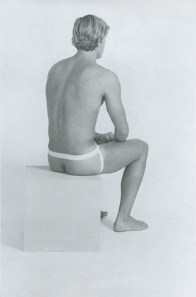 Male Sitting, Excerpted from The Human Figure