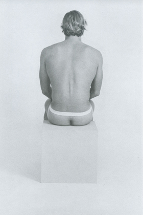 Male Sitting, Excerpted from The Human Figure