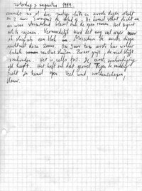 Saturday 7 August 1999