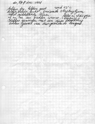 Thursday 17 December 1998