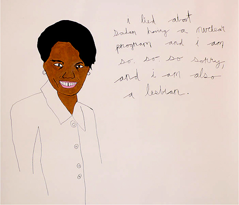 Untitled (Condoleezza Rice) (2008)