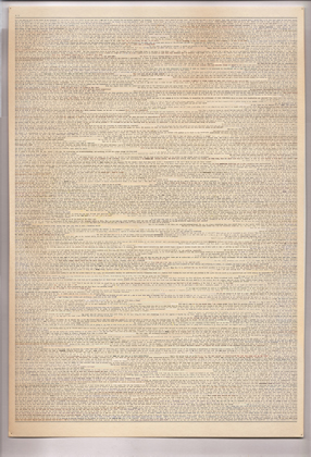 Score, Collage, Poem #2 (2011)