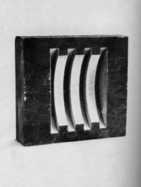 Radial Arm Saw-Cut Sculpture, Quincy Mass (1959)