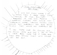 Excerpt from "Worried Noodles (The Empty Sleeve)", published by Tomlab in 2005.