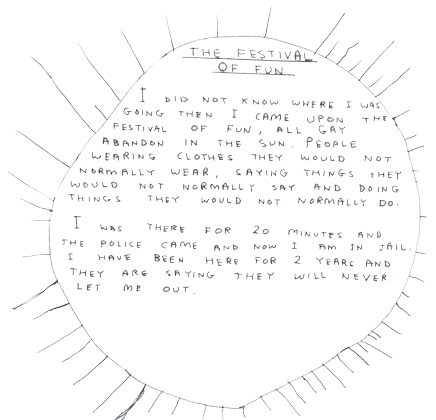 Excerpt from "Worried Noodles (The Empty Sleeve)", published by Tomlab in 2005.