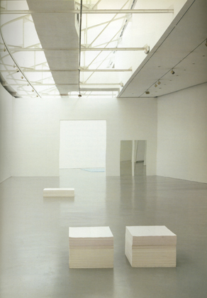 "Untitled (1989-90)", "Untitled (March 5th) #2, 1991", "Untitled (Double Portrait) (1991)", "Untitled (Orpheus, Twice) (1991)", and "Untitled (Revenge) (1991)" (clockwise from foreground)