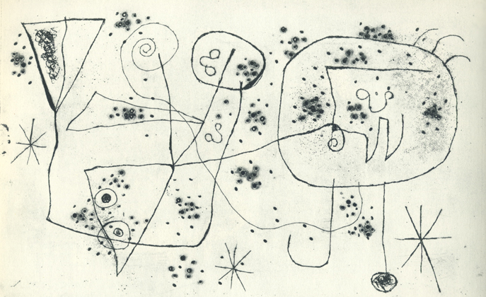 Etching for Series IV (in two states) (1953)