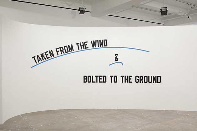 TAKEN FROM THE WIND & BOLTED TO THE GROUND (2009)