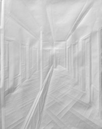 o.T. (Mirrored hallway)