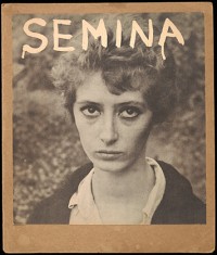 Semina No 4 Cover with Wife (photograph of Shirley Berman) (1959)