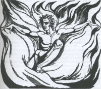 America 10. Bottom detail. Copy E. Lessing J. Rosenwald Collection, Library of Congress