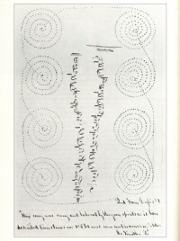 Drawing of a visionary dance or march (1853)