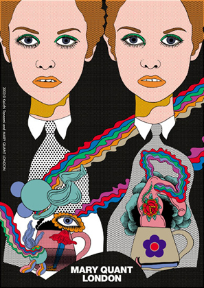 Mary Quant London Poster, (2003)