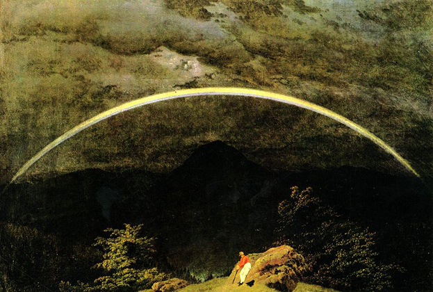Mountain Landscape with Rainbow, 1809-10