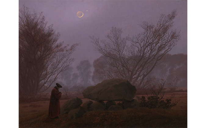 A Walk at Dusk (c.1830-35)
