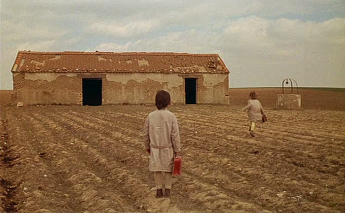 Ana Torrent as "Ana" in THE SPIRIT OF THE BEEHIVE