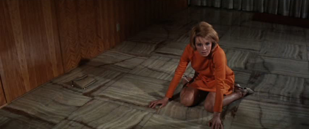 Angie Dickinson as "Chris" in POINT BLANK