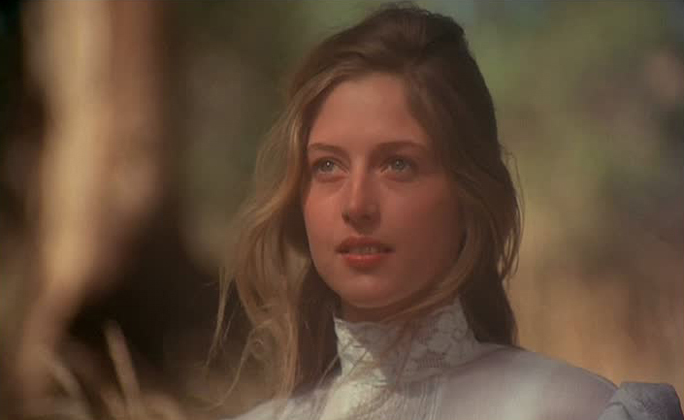Anne Lambert as "Miranda" in PICNIC AT HANGING ROCK