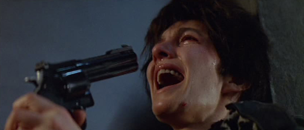 Anne Parillaud as "Nikita" in LA FEMME NIKITA