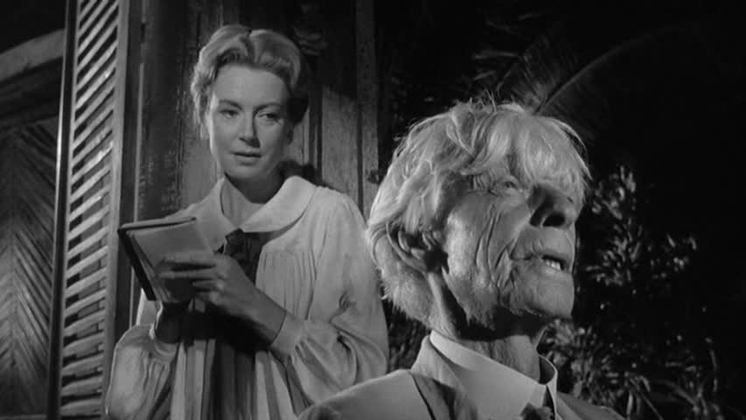Deborah Kerr as "Hannah Jelkes" in THE NIGHT OF THE IGUANA