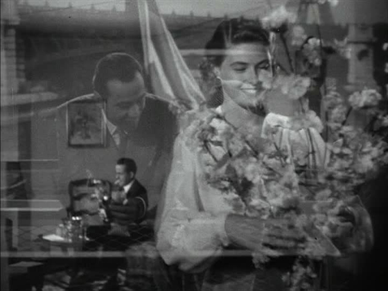 Ingrid Bergman as "Ilsa Lund" in CASABLANCA