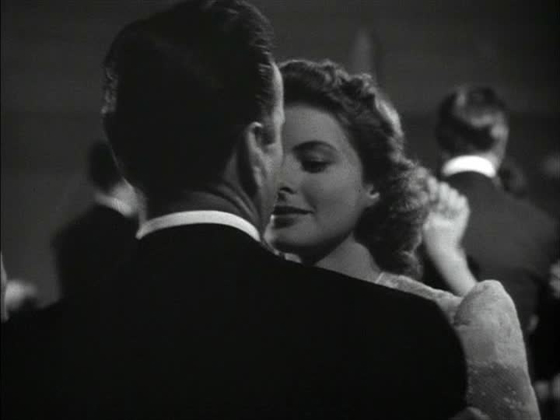 Ingrid Bergman as "Ilsa Lund" in CASABLANCA