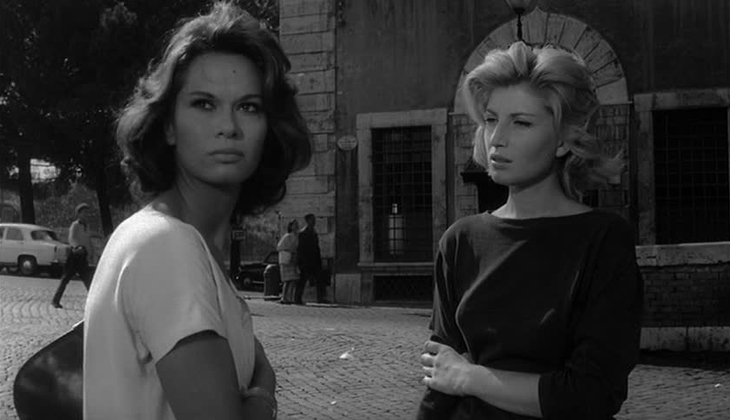 Lea Massari as "Anna" in L'AVVENTURA