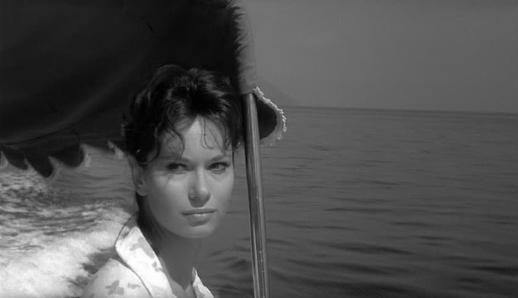 Lea Massari as "Anna" in L'AVVENTURA