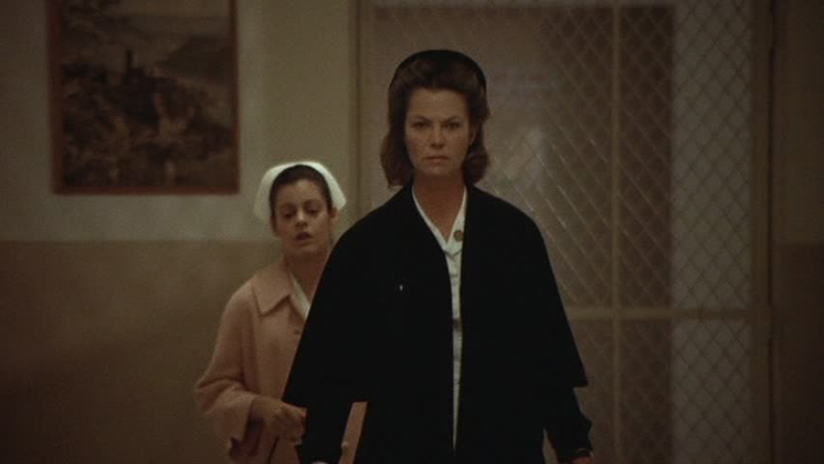 Louise Fletcher as "Nurse Ratchet" in ONE FLEW OVER THE CUCKOO'S NEST