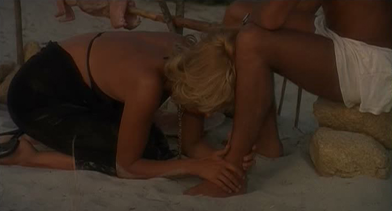 Mariangela Melato as "Rafaella Pavone Lanzetti" in SWEPT AWAY