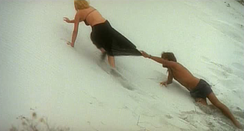 Mariangela Melato as "Rafaella Pavone Lanzetti" in SWEPT AWAY