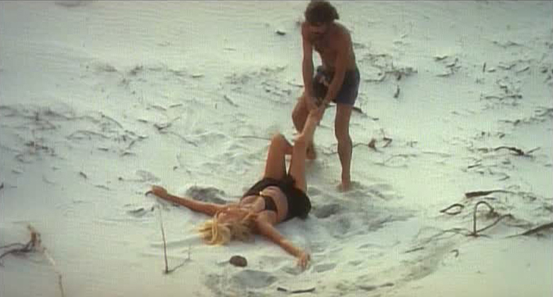 Mariangela Melato as "Rafaella Pavone Lanzetti" in SWEPT AWAY