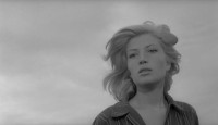 Monica Vitti as "Claudia" in L'AVVENTURA
