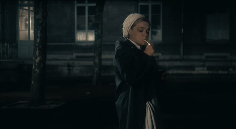 Simone Signoret as "Mathilde" in ARMY OF SHADOWS