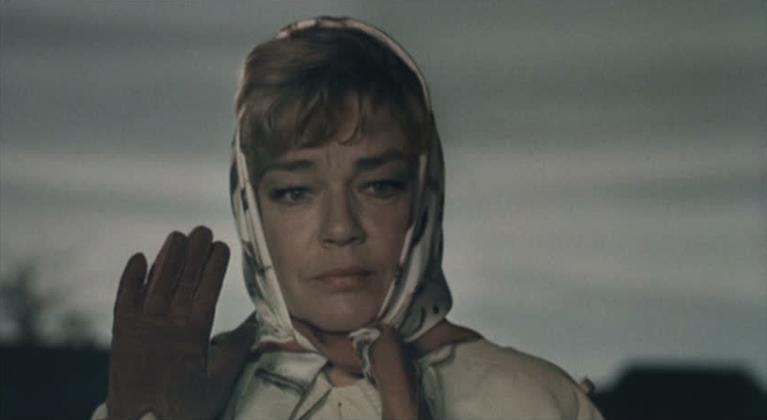Simone Signoret as "Mathilde" in ARMY OF SHADOWS