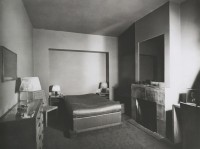 Bedroom in the Apartment of Mr. Von Berge, ca 1929, Photo by Jean Collas