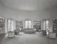 Library of Mimi Pecci-Blunt, ca 1926, Photo by Sonia