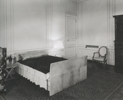 Bedroom in André Meyer's Apartment, circa 1933, photo by François Kollar