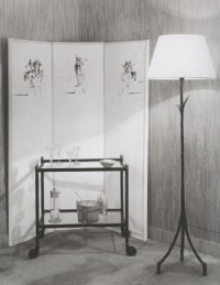 Smoking Room in Jean-Michel Frank's Apartment, 1938, photo by François Kollar