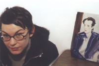 Elizabeth Peyton and her painting of Colin DeLand