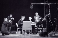 Tuesday March 5th, 1968 : John Cage and Marcel Duchamp performed "Reunion" at the Ryerson Theatre in Toronto