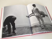 Alex Hay, Steve Paxton, and Rauschenberg rehearsing Spring Training, (1965), in Rauschenberg's Broadway studio, New York, 1965