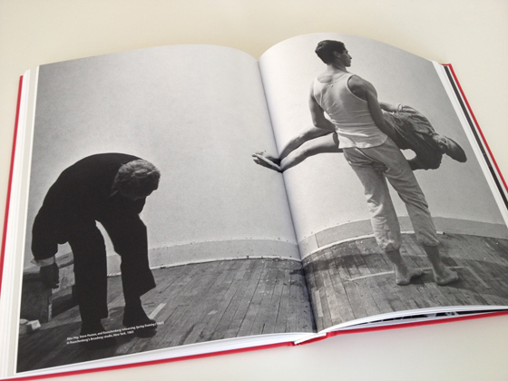 Alex Hay, Steve Paxton, and Rauschenberg rehearsing Spring Training, (1965), in Rauschenberg's Broadway studio, New York, 1965